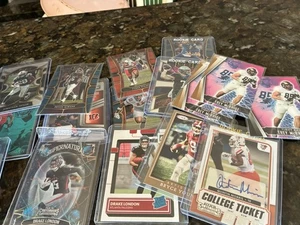 200 + RAW FOOTBALL ROOKIE CARD LOT Todays Stars (LOOK!) - Picture 1 of 15