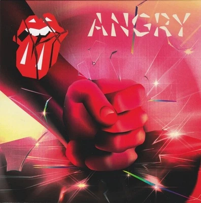 The Rolling Stones Angry from the Hackney Diamonds album Red 7" Vinyl SEALED - Image 1 of 4