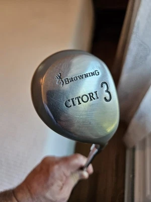 Club de Golf Vintage Browning Citori 3 Madera Derecha Eje de Acero Rígido Flexible Foto 1 de 4