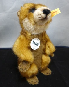 Steiff Meerkat Rico toy ear tag and label Germany 22cm tall - Picture 1 of 6