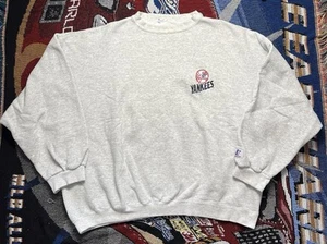 Vintage New York Yankees Crewneck Sweatshirt Logo Athletic Heavyweight 27x27 - Picture 1 of 10