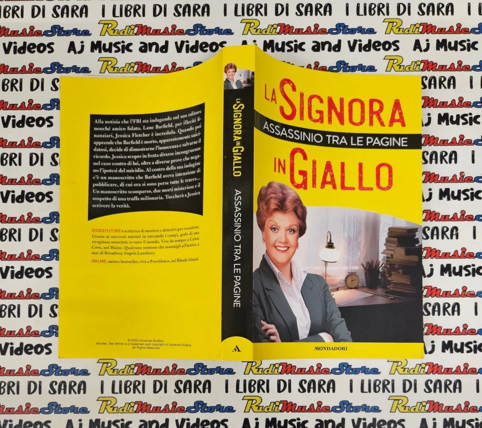 Book Libro LA SIGNORA IN GIALLO assassinio tra le pagine MONDADORI 2020 (L95) - Immagine 1 di 1