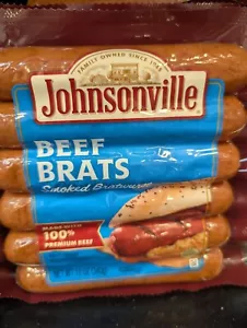 Johnsonville Beef Brats 12 Oz (4 Pack) - Picture 1 of 1