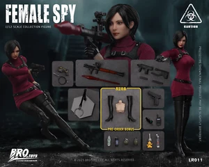Modellino BROTOYS LR011 Female Spy Ada Wong 1/12 Resident Evil preordine - Foto 1 di 12