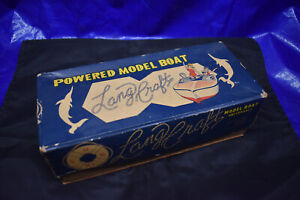 Vintage Lang Craft Model Boat
