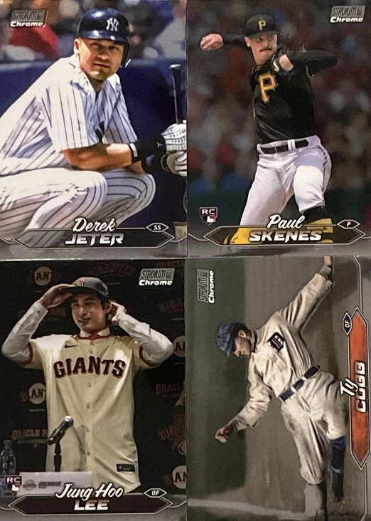 2024 Topps Stadium Club CHROME PARALLEL (1-300) PICK FROM LIST COMPLETE YOUR SET - Image 1 of 1