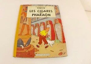 BD Tintin LES CIGARES DU PHARAON Hergé édition originale B14 1955 - Imagen 1 de 8