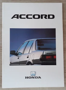 Honda Accord Saloon Brochure 1987 - EX EXi 2.0i-16 - Picture 1 of 8