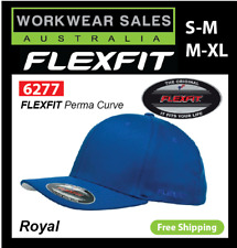 Flexfit Perma Curve, Royal Blue Hats 6277 Caps Flex fit Hat