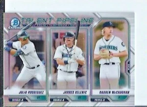 Julio Rodriguez 2021 Bowman Chrome Talent Pipeline - Picture 1 of 1