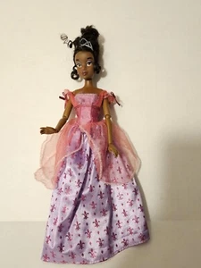 Disney Store Tiana Prinzessin & der Frosch 12 Zoll Puppe in rosa & lila Kleid - Bild 1 von 5