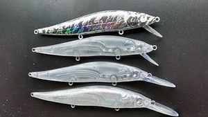 unpainted Jerkbaits ( 110+1 ) 10 pcs - Picture 1 of 1