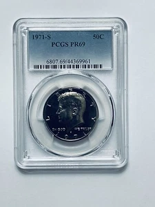 1971-S Kennedy Half Dollar PCGS PR69 - Picture 1 of 12