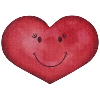 Salonloewe Fußmatte Liebe Matte pink S55x76 cm Herzform - Bild 1 von 4