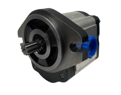 Hydraulic Gear Pump 4-18 GPM 9 Tooth Spline Shaft SAE A-2 Bolts CW Cast Iron  - Image 1 of 4