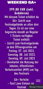 Rolling Loud München Tickets mit gebuchtem Zug - Bild 1 von 1
