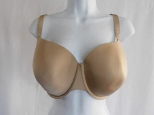 Panache BH Damen beige Bügel leicht gefüttert T-Shirt BH Größe 36J - Bild 1 von 8