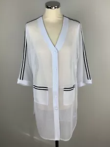 Picadilly Jacket Size S BNWT White Mesh Mid Length RRP £108 Now £48 - Picture 1 of 12