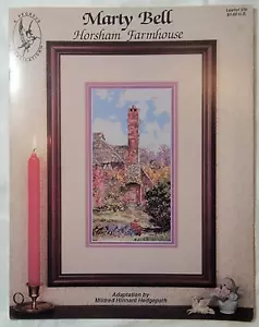 Marty Bell Horsham Farmhouse cross stitch pattern Pegasus Publications - Picture 1 of 2