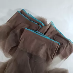 Hanes 415XL 11XL 3 Paar Strumpf kaum da verstärkt durchsichtig RHT Vintage - Bild 1 von 5