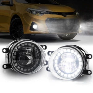 2x LED Fog Lights Driving Lamps For Toyota Camry Highlander Corolla Prius Lexus - Picture 1 of 12