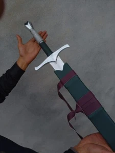 Custom Hand Forged Battle Ready Raven Longsword Medieval sword Knight sword GK - Picture 1 of 16