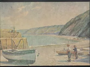 Artribute Publications Postcard - Fishing Scene LC3812 - Picture 1 of 2