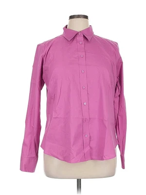 Camisa Dama Hathaway Mujer Rosa Manga Larga Con Botones XL Foto 1 de 4