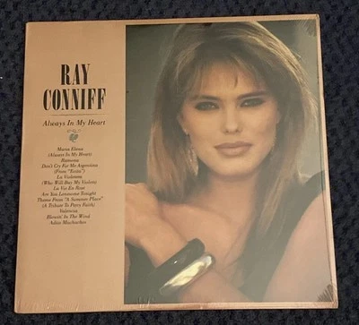 Vintage Ray Conniff Always In My Heart Vinyl 1988 NEW SEALED MINT - Image 1 of 2
