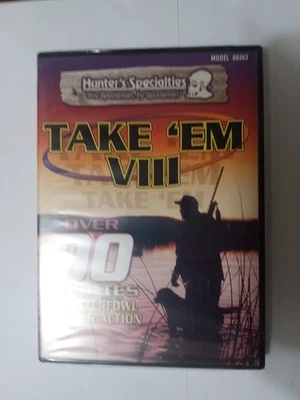 BRAND NEW : HUNTER'S SPECIALTIES TAKE 'EM VIII (DVD) - HUNTING - WATERFOWL Foto 1 de 2