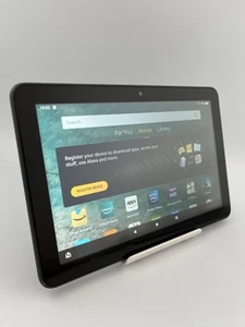 Amazon Fire HD 8 10th Generation K72LL3 Black 32GB Wi-Fi 8" FireOS Tablet - Picture 1 of 23