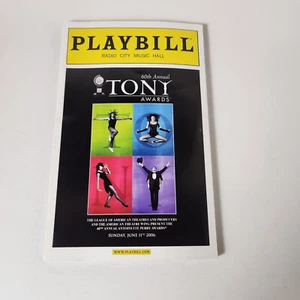 TONY AWARDS 2006 playbill, June 11 2006, 60 stars "hosted" instead of one - Picture 1 of 5