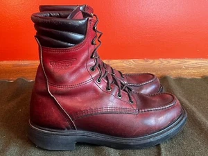 Red Wing SuperSole 402 Men's 8" Soft Moc Toe Boots Mens 9.5 EE Leather USA - Picture 1 of 9