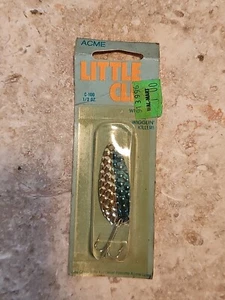 Löffel Süßwasser C100/CNR Little Cleo Löffel, 1/3 oz, blau Silber Acme, - Bild 1 von 6