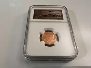 2011-S LINCOLN CENT NGC PF70 RD ULTRA CAMEO PORTRAIT LABEL "TOP POP" - Picture 1 of 4