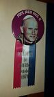 POPE JOHN PAUL II 1979 "Welcome To America" PINBACK RIBBON BUTTON EXCELLENT! WOW