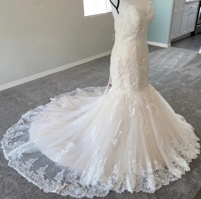 Vestido de novia Maggie Sottero - Marianne - Rubor - Inalterado - Talla - 10 Foto 1 de 4