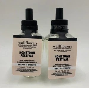 Bath & Body Works Hometown Festival Wallflower Fragrance Bulbs S/2 #3031A - Picture 1 of 1