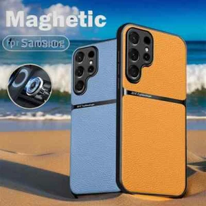 Custodia magnetica auto antiurto per Samsung Galaxy S25 S24 S23 S22 Ultra S21 S20 FE - Foto 1 di 18