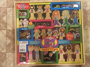 NEW T.S. Shure ~ Daisy Girls Town 200 pc Magnetic Doll set w/ 18 Dolls ~ SEALED