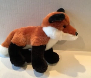 Douglas BUSHY Red Fox 9" Tall Realistic Stuffed Animal Plush Cuddle Toy - Picture 1 of 4