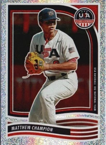 2024 Panini Stars & Stripes USA Baseball #35 Matthew Champion Opening Day - Picture 1 of 2