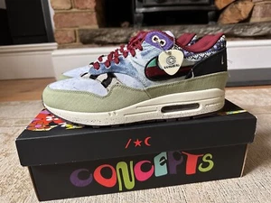 Nike Air Max 1 Concepts Mellow Herren Laufschuhe UK 9,5 Neu mit Karton - Bild 1 von 8