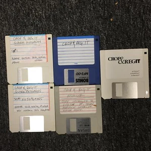 Crop & Regit Xtension For Quark Xpress Macintosh 3.5" Floppy Disc - Afbeelding 1 van 1