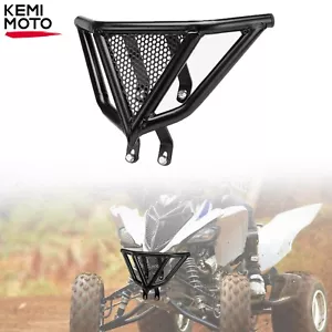 Barra de agarre de parachoques delantera de hierro negra para ATV Yamaha Raptor 700 700R 2006-2025 - Imagen 1 de 7