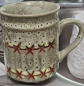 Taza X verde bronceada moteada Japón 3,75" MCM - Imagen 1 de 7