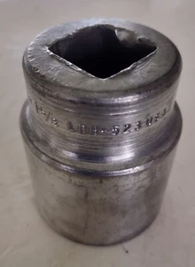 SNAP ON TOOLS 1" DRIVE 1 5/8" 12 POINT SOCKET LDH-523 - Picture 1 of 3