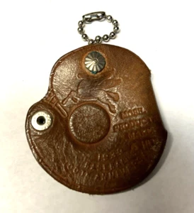 MOBIL OIL ,1939 BASEBALL 100th Anniversary Leather Glove KEY CHAIN VGC - Picture 1 of 3