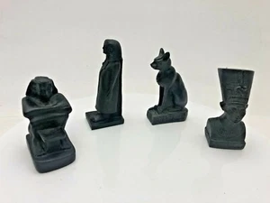 EGYPTIAN Ornaments Statues Various Styles Available Lucky Charms - Foto 1 di 5