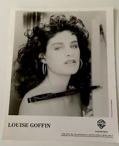 1988 LOUISE GOFFIN 8x10 B&W Matte Press Promo Music Photo Warner Bros 🤗 - Picture 1 of 4